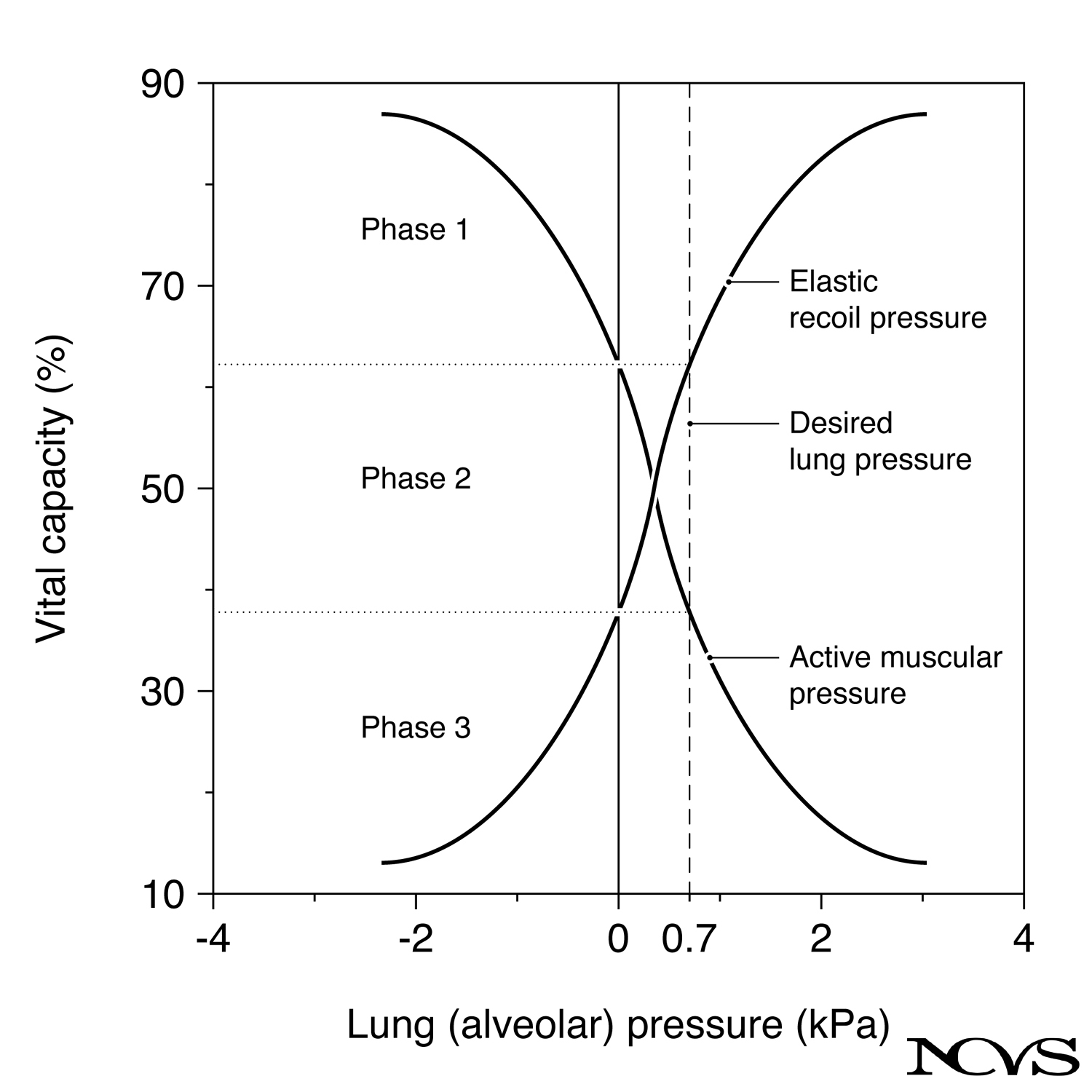 Pressure variations during expiration